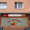 Schaufenster-Layout für Pommesbude Blaj