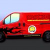 WatzUp Transporter Beschriftung