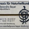 A. Beyer Praxisschild